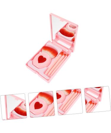 minkissy 3 Boxes Makeup Brush Set Portable Powder Brush Powder Brush Organizer And Concealer Brush Travel Makeup Container Travelling Makeup Brush Woman Artificial Fiber Vanity Mirror Major - Buy Online on GoSupps.com