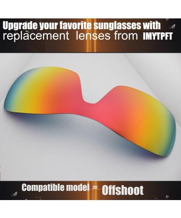 IMYTPFT Compatible Replacement Lenses for Oakley Offshoot - Red One Size | High-Quality Optical Clarity - Buy Online on GoSupps.com