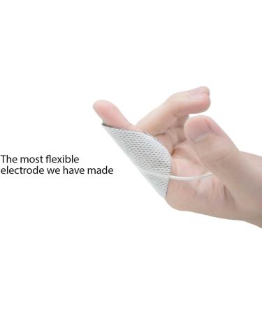 Med-Fit 1 Tens Pads: 16 Pads (4 Packs) of Premium Long-Lasting Self-Adhesive Tens Pads/Tens Electrodes (5cm x 5cm) with Patented Hydro-Gel Technology - Buy Online on GoSupps.com