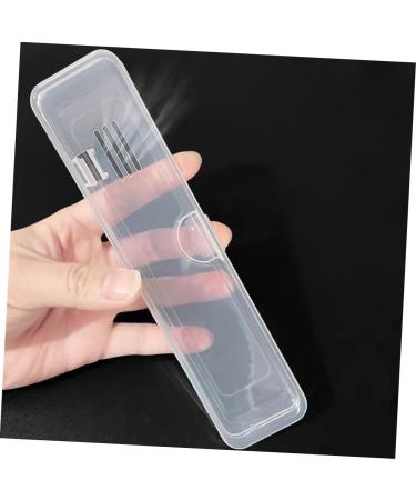 Exceart Transparent Toothbrush Case & Travel Holder | Clear Plastic Organizer for Toothbrushes & Toothpaste - Buy Online on GoSupps.com