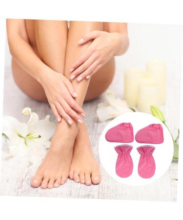 Beaupretty 4 Pcs Essential Oils Gloves & Moisturizing Socks Set - Paraffin Wax Spa Care for Women - Buy Online on GoSupps.com
