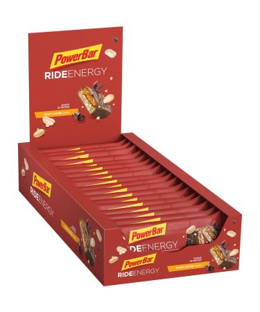 Powerbar Ride Energy Peanut-Caramel 18x55g - Carbohydrate Protein Bar + Magnesium Peanut Caramel - Buy Online on GoSupps.com