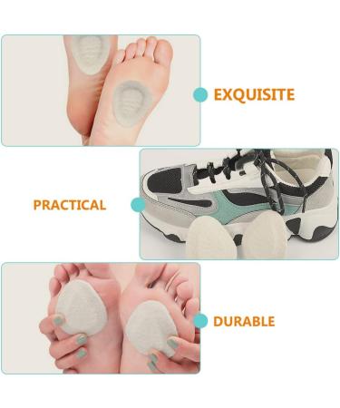 Healeved 4 Pairs High Heel Cushions & Metatarsal Gel Insoles | Forefoot Pads for Women - Soft Felt Foot Pads for Comfort - Buy Online on GoSupps.com