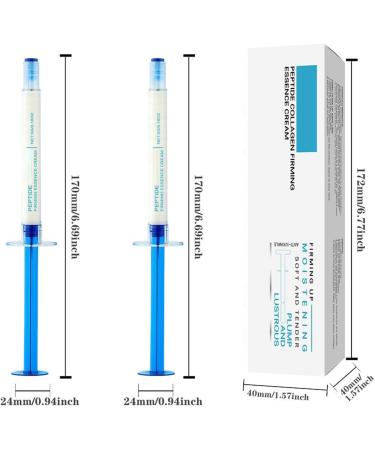 Cr me Essenc Raffermissante Aux Peptides De Collag ne Hydratation En Profondeur 10ml Cr me Raffermissante Pour La Peau lastique Anti-rides Micromol culaire Aspect Plus Ferme Et Doux Pour Femme - Buy Online on GoSupps.com