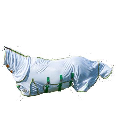 Gallop Combo Full Neck Lightweight Horse Bug Fly Rug UV Protection (6'6" White) 6'6" White - Buy Online on GoSupps.com