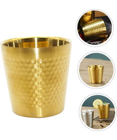 Frcolor Marble Beer Cup & Shaving Foam Shell - Gold Razor Soap Tool Container 7.1x7cm - Ideal for Bart Man Shaving & Dishwashing - Buy Online on GoSupps.com