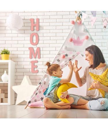 30cm Large Wooden Letter O for Crafts & Home Decor - 5mm Thick MDF Wood Slice Nursery Wall Art - Buy Online on GoSupps.com