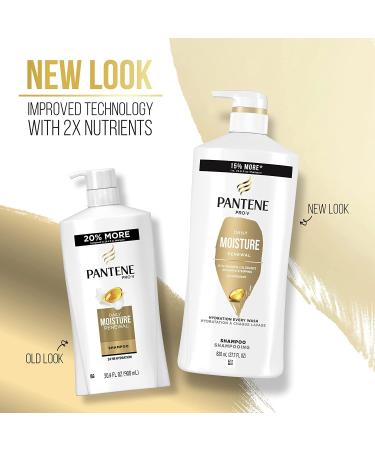 Pantene Daily Moisture Renewal Set - Shampoo, Conditioner & Treatment for Dry, Color-Treated Hair - Buy Online on GoSupps.com