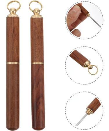 Healifty 4 Pcs Ear Curette Spoon Set for Ear Wax Cleaning with Keychain - Ear Cleaner Tool - Buy Online on GoSupps.com