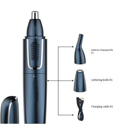 Nose Hair Trimmer for Men - Painless Chin Upper Lip & Eyebrow Hair Removal - Best International Shipping - Buy Online on GoSupps.com