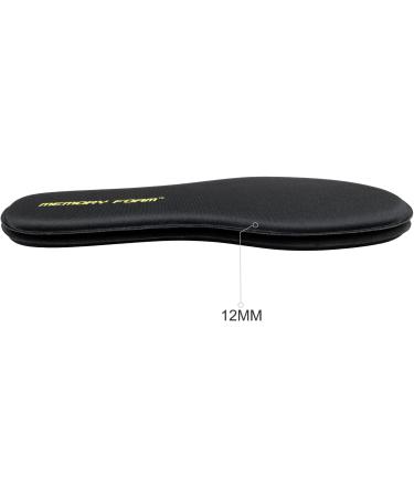 Endoto Memory Foam Insoles for Skechers Shoes - Cushioned Replacement Inserts for Men and Women - Foot Pain Relief and Comfort - Black Women5 - Buy Online on GoSupps.com