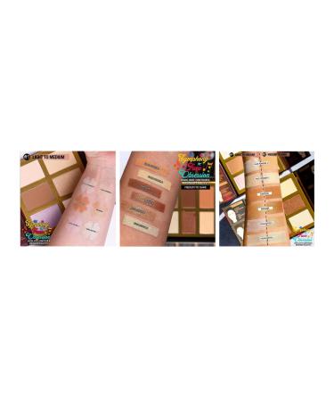 J.Cat Beauty Symphony Highlight Contour Bronzer Palette #2 MediumDark - 0.97 oz (27.5 g) - Buy Online on GoSupps.com
