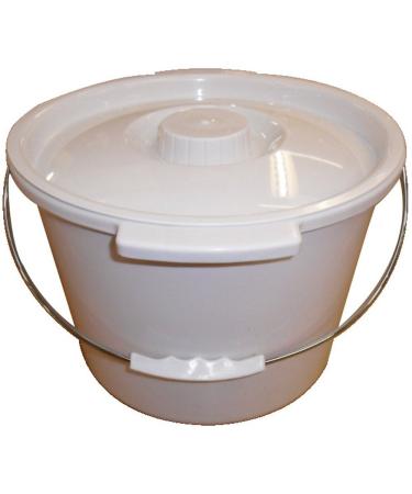 NRS Healthcare Spare Commode Pan for Height Adjustable Toilet Frame with Seat