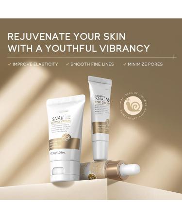 Rosarden Skincare Gift Set for Women - Snail Skin Care Set - Skin Care Sets & Kits with Facial Wash Essence Toner Moisturizing Lotion Face Cream Facial Serum - Buy Online on GoSupps.com