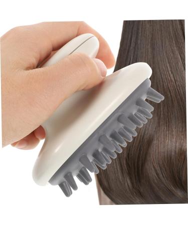 WOONEKY Handheld Scalp Brush For Peeling Care Adjustable Shampoo Brush For Daily Use Stimulates Hair Growth Improves Blood Circulation - Buy Online on GoSupps.com