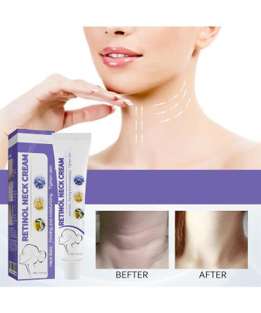 JIAOY Anti Wrinkle Firming Throat Cream Retinol Neck Cream Throat Reduction Anti-Aging Moisturizing Pencil Firming Moisturizing Face Cream for Neck (1PCS) - Buy Online on GoSupps.com