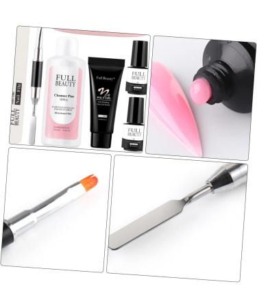 Healeved 2 Sets Manicure Tools Set Nails Gel Nail Extension Tips Manicure Tools Professional Poly Extension Kit Mini Nail Kit Nail Manicure Kit Gel for Nails Nail Piece Cosmetic Plastic - Buy Online on GoSupps.com