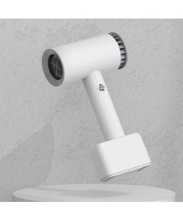 Portable Cordless Hair Dryers 15600mAh Rechargeable Handheld Blow Dryer Travel Wireless Hairdryer w/Charging Base & Hot/Cold Air for Outdoor/Indoor