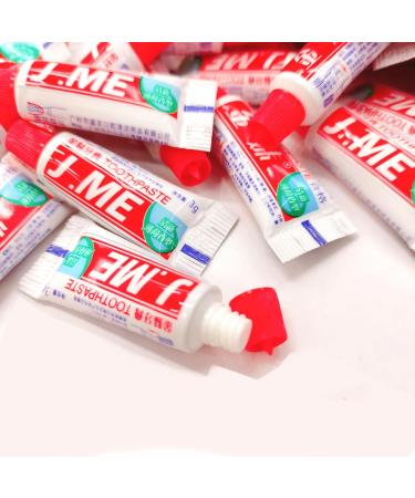 0.1ounce Travel Size Portable Disposable Toothpaste for Camping Toiletries Cleaning Teeth Personal Care (10)