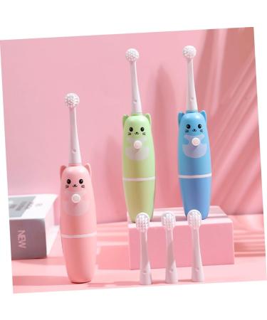 FRCOLOR 2 Pcs Kids Electric Toothbrush - Travel & Household Tooth Cleaning Brush Pink Baby USB Oral Care - Buy Online on GoSupps.com