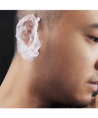 WINOMO 100pcs Disposable Clear Shower Ear Covers - Effective Hearing Protection for Showering & Swimming - Buy Online on GoSupps.com