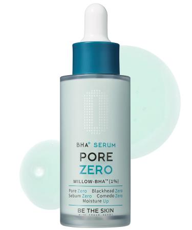 BE THE SKIN Pore Zero BHA Exfoliating Serum (30ml) Willow Bark BHA + AHA Clears Clogged Pores & Blackheads Cica Soothing for Oily & Blemish-Prone Skin