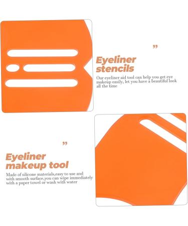 DOITOOL Eyeliner Pencil Liquid Eyeliner Make up Aid Tools Eyeliner Applicators Safety Mask Gel Miss Cosmetic 10.3x3.8cm Orange - Buy Online on GoSupps.com