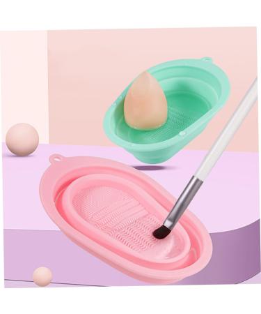 FOMIYES 4 Pcs Silicone Makeup Brush Hair Brush Cleaner Beauty Tool Cleaner Cosmetic Cleaning Scrubber Cosmetic Brush Cleaner Makeup Gadgets Washer Make up Dry Cleaning Machine Silica Gel - Buy Online on GoSupps.com