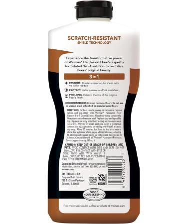 Weiman Hardwood Floor Cleaner and Polish Combo Pack - 128oz Cleaner + 32oz Polish | High-Traffic, Natural Shine, Removes Scratches | Protects Floors with Protective Layer - Buy Online on GoSupps.com