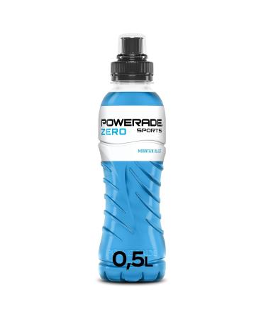 Powerade Sports Mountain Blast Zero & Low-Calorie Electrolyte Sports Drink Bundle (12 x 500ml) - Refreshing Fruit Mix Taste Perfect for Active Lifestyles - Buy Online on GoSupps.com