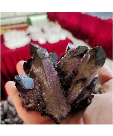 Natural Crystal ClusterRaw Quartz ReikiStones Crystal Point Specimen Home Decoration Ra Crystals Full of Texture - Buy Online on GoSupps.com