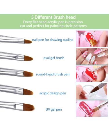 EMAGEREN 10 Dotting Tools Painting Brushes Set Nail Art Double Sided Dotting Tool Nail Art Rock Painting Pen Nail Art Dotting Pen Nail Art Brushes Set for Rock Painting Embossing Art Pottery Craft - Buy Online on GoSupps.com