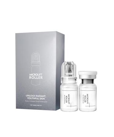 S rum clat - Rouleau de massage doux pour le visage et s rum apaisant et hydratant r duisant le teint terne et les poches coffret de soins portable