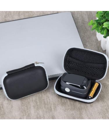 Portable Travel Case for Oximeter | Protective Zipper Carrying Pouch for Blood Oxygen Monitor | Universal Black EVA - Buy Online on GoSupps.com
