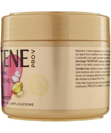  Pantene Pantene Pro-V Hair Mask Keratin Protection Perfect Curls Up to 72 Hours of Defined Curls in 1 Application for Crepey Unruly Curls 300ml - Buy Online on GoSupps.com