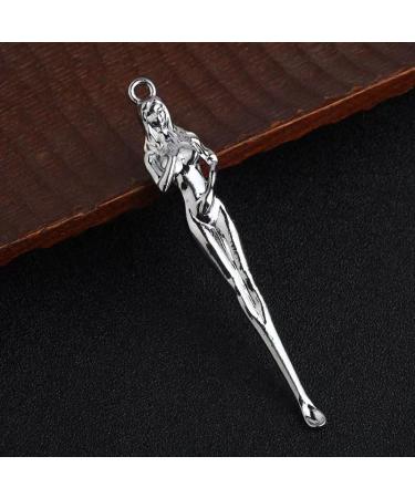 Ximimark 12 pcs Vintage Brass Dragon Ear Spoons - Intricately Carved Ear Cleaning Tool & Safe Wax Remover Keychain Pendant for Optimal Ear Hygiene - Buy Online on GoSupps.com