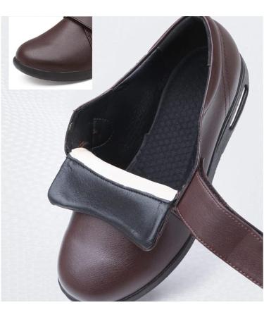 Men's Diabetic Shoes - Extra Wide Outdoor Walking Sneakers for Autumn & Winter | Best Gift for Diabetic Orthopedic Edema - Size 11 Brown - Buy Online on GoSupps.com