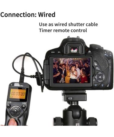 Pixel TW-283 E3 Wireless Shutter Release Cable Remote Control for Canon XT XTi XS XSi T1i T2i T3 T3i T4i T5 T5i T6i SL1 EOS1300D 60D 70D 80D | Compatible with Canon Cameras - Buy Online on GoSupps.com