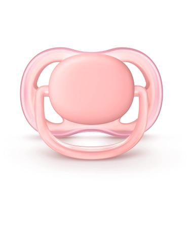 Philips AVENT Ultra Air Pacifier 0-6 Months Pink/Peach 4 Pack SCF245/40 - Buy Online on GoSupps.com