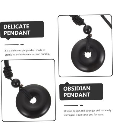 Fomiyes 5-St Necklace with Safety Buckle | Amethyst Stone Neck Chain for Women & Men | Portable Protection Jewelry - Buy Online on GoSupps.com