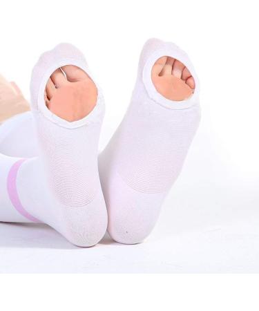 DERCLIVE Thigh High Compression Socks - 20-30mmHg Support Stockings Closed Toe Non-Slip Silicone Improve Circulation & Comfort - Buy Online on GoSupps.com