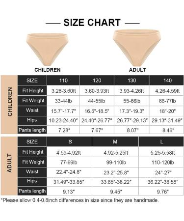 KUKOME Ballet Dance High Cut Cotton Briefs - Ballet Pink Adult Women Girls - Buy Online on GoSupps.com