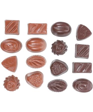 ibasenice 64 Pcs Simulation Chocolate Small Chocolate Model Simulation Dessert Kid Toys Cake Accessories Fake Biscuits Simulated Chocolate Decorative Fake Chocolate Food Pvc Bulk Child Milk - Buy Online on GoSupps.com