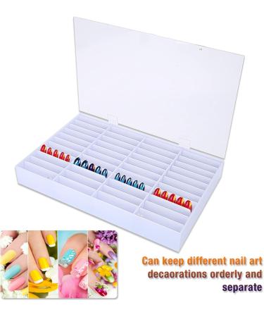 HURRISE Beautiful And Bright Nail Art Box Nail Decoration Box Salon Shop for Home - Buy Online on GoSupps.com