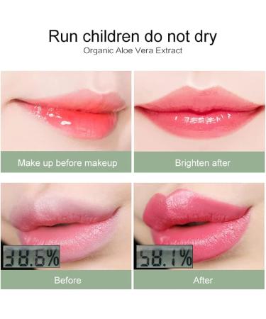 LICHENGTAI 12 Pieces Moisturizing Lip Balm with Aloe Vera Temperature Color Changing Lipstick - Buy Online on GoSupps.com