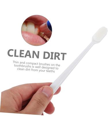 Plafope Soft Toothbrush Set - 8 Long Handle Brushes for Daily Gum Care & Oral Hygiene - Buy Online on GoSupps.com
