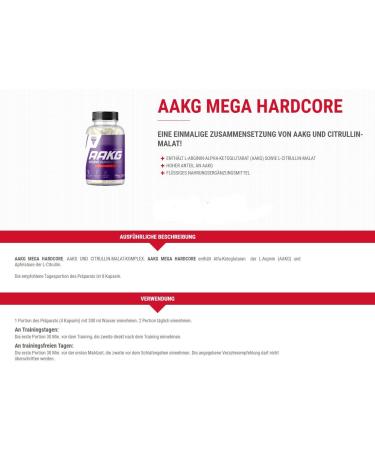 Trec Nutrition AAKG | L-Arginine Nitric Oxide Booster | Muscle Pump Pre-Workout Pills | 120 Capsules | Dietary Supplement for Enhanced Performance - Buy Online on GoSupps.com