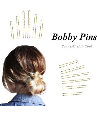 Anself 300 St ck U-Form Haarnadeln - Goldene Haarclips 6 cm f r Perfekte Frisuren | Internationaler Versand - Buy Online on GoSupps.com