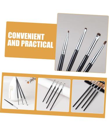 Beavorty 4pcs Eyeliner Brush Wand Small Eyeliner Brush Eye Liner Makeup Brush Horse Hair - Buy Online on GoSupps.com