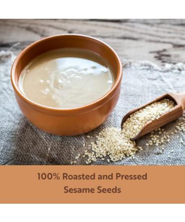 Veggy Duck - Tahini Paste (1Kg) - Tahini | Roasted & Pressed Sesame Seeds | Non-GMO | Vegan | Rich Creamy Taste for Hummus - Buy Online on GoSupps.com
